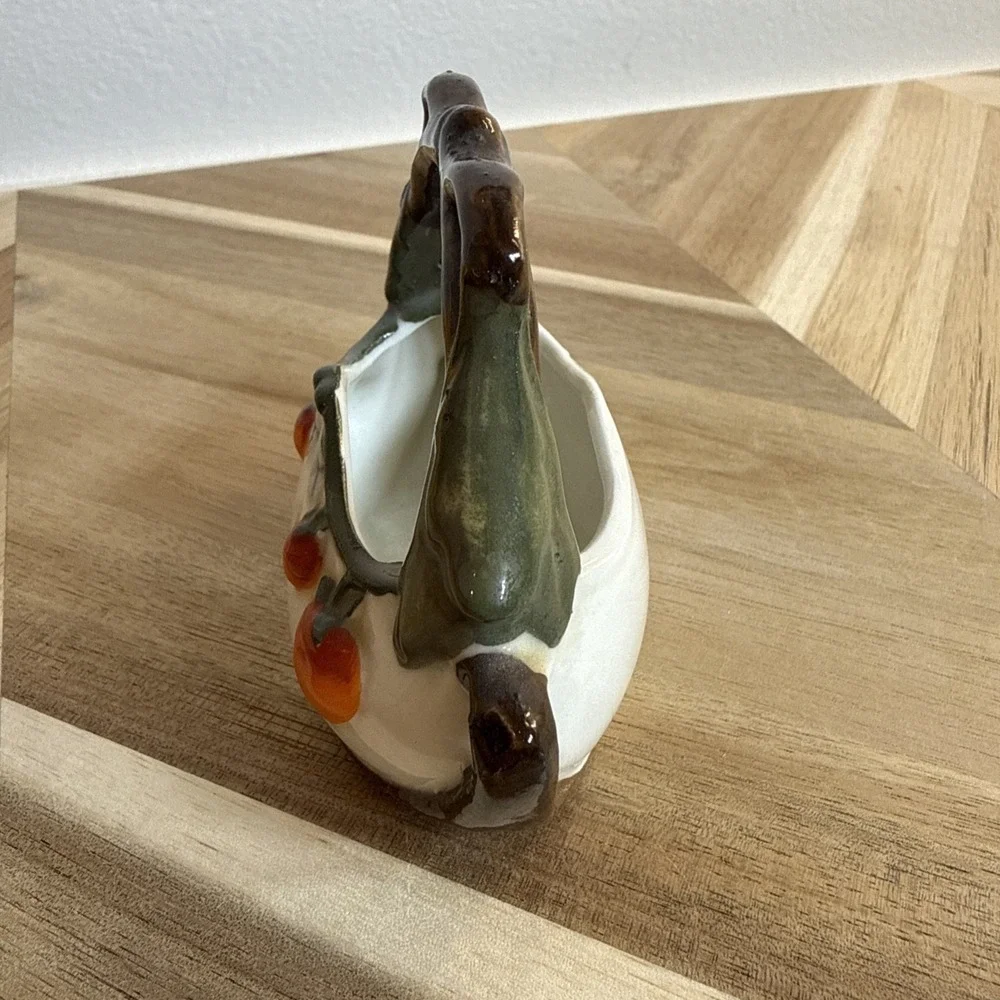 Meissen Vase Antique China Porcelain Basket‎ 4x3